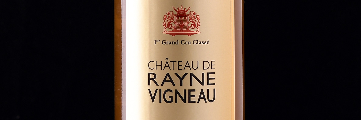 Etikett Château Rayne Vigneau